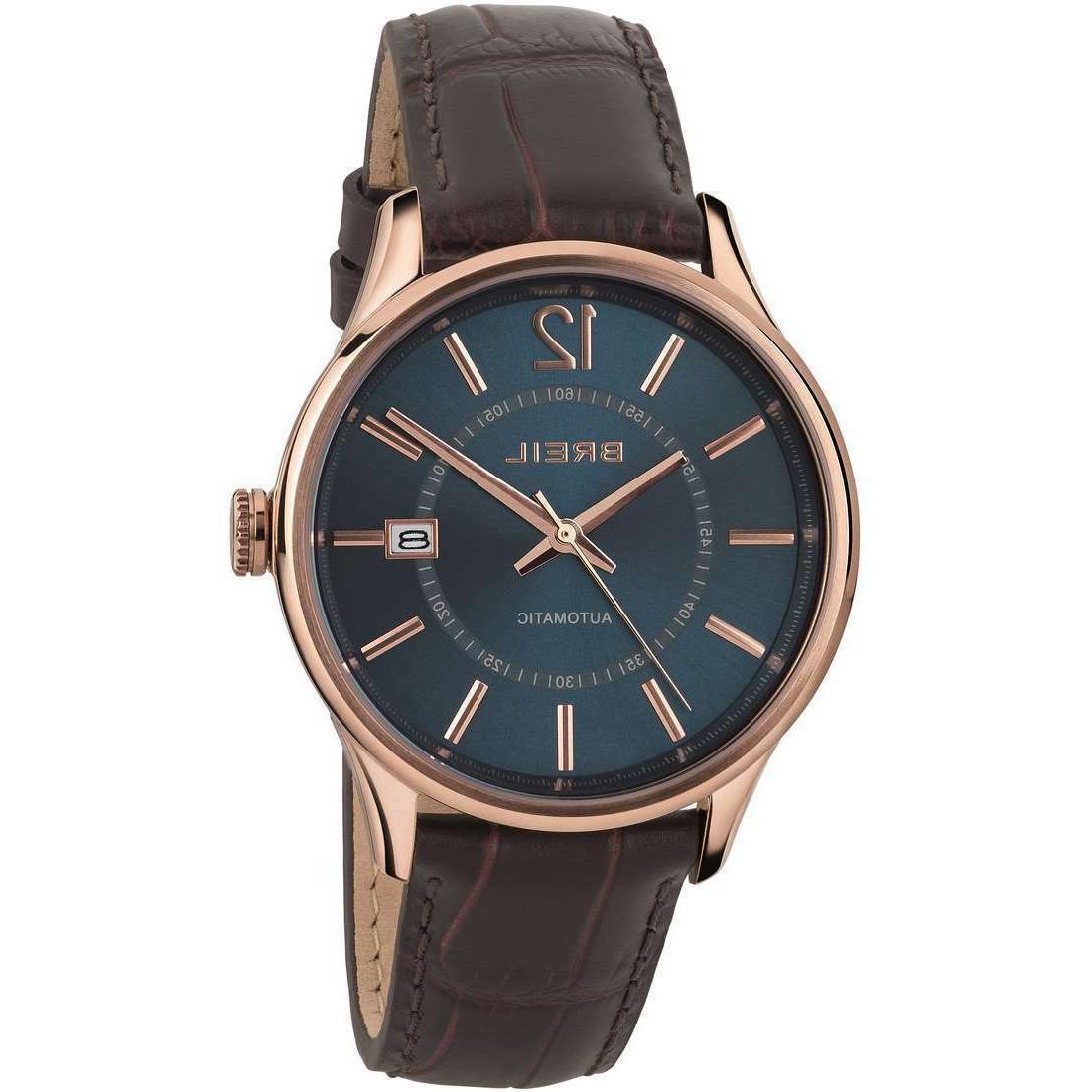 orologio uomo automatico collezione contempo cinturino marro