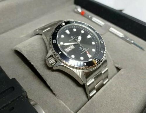 orologio uomo automatico shark day date diver