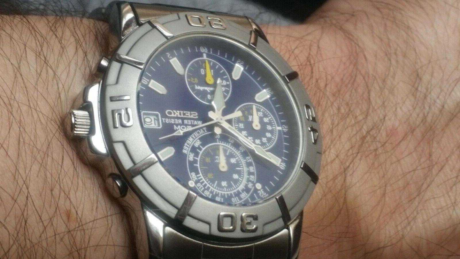 orologio uomo cal v657 9040 cronografo fondo