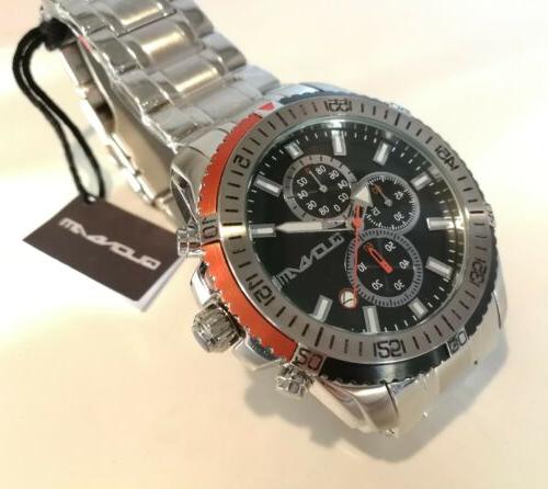 orologio uomo chrono 100 mt cassa big
