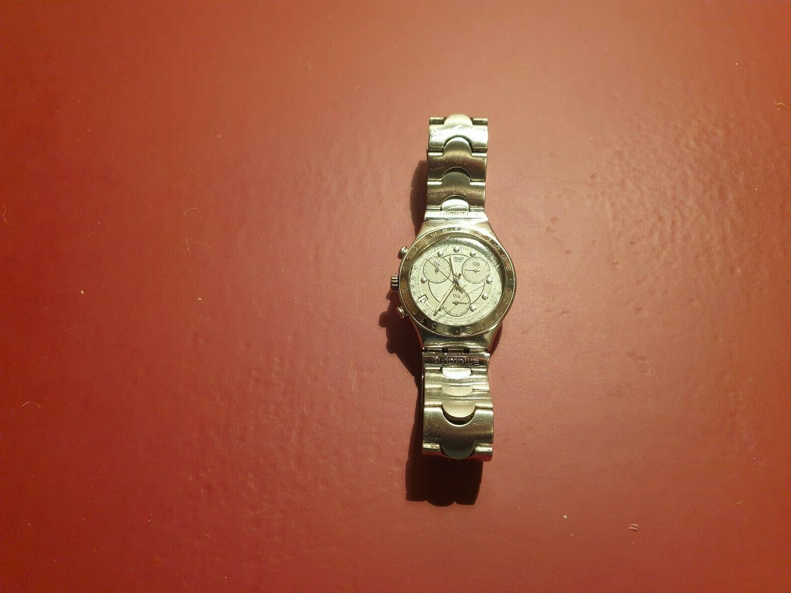 orologio uomo chrono in acciaio