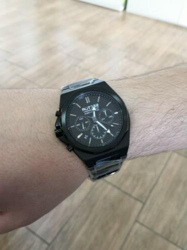 orologio uomo collezione 960 cronografo nero acciaio