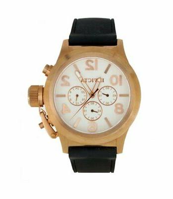orologio uomo corduba 1146n chrono rose silicone