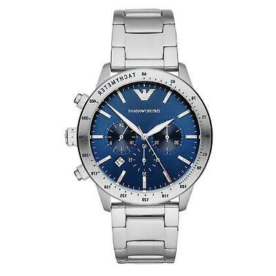 orologio uomo crongorafo ar11306 con cinturino in