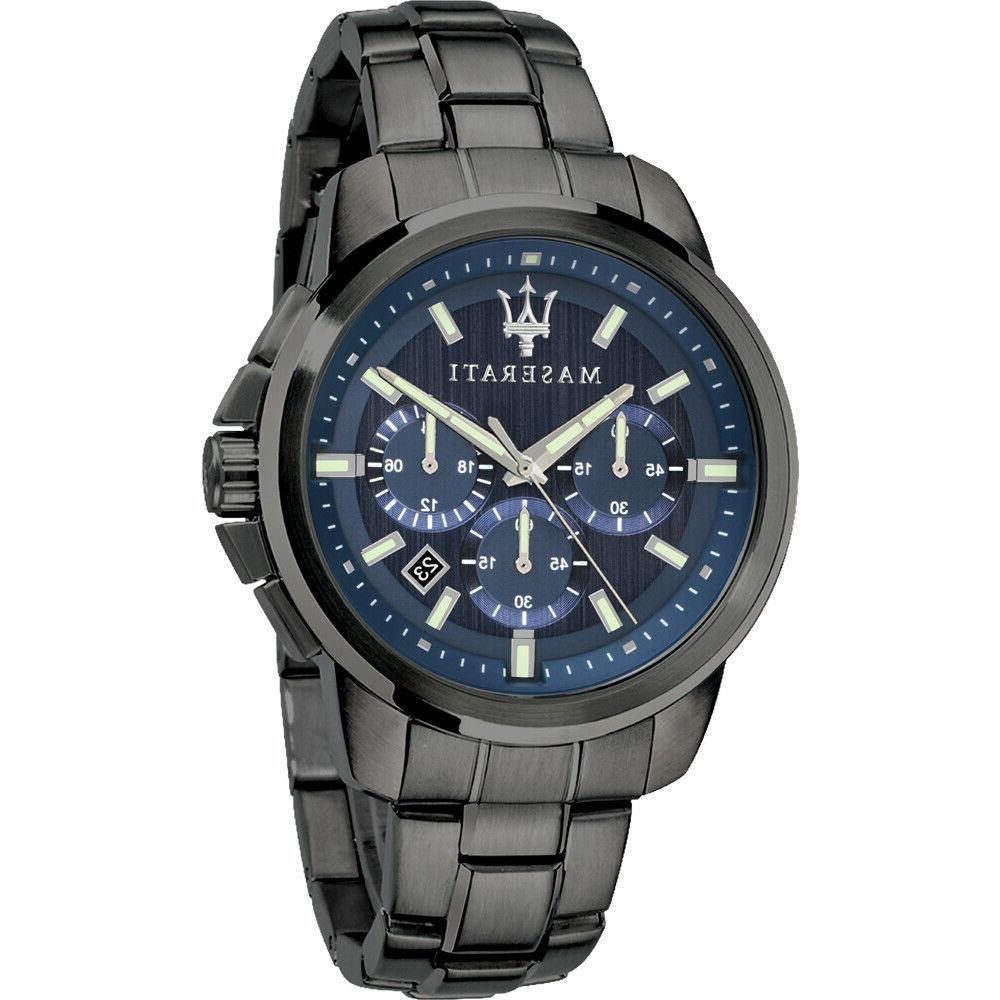 orologio uomo crono black edition nuovo scatola