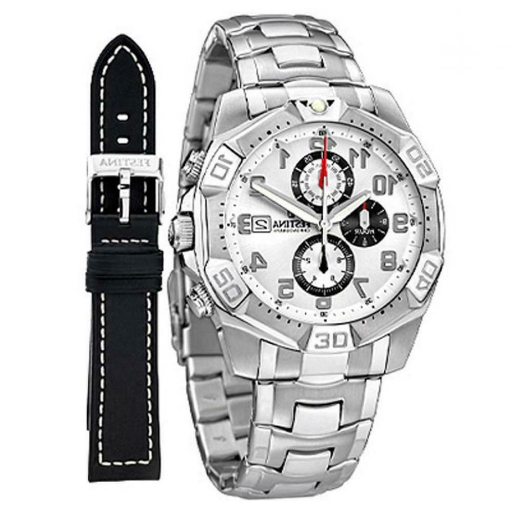 orologio uomo crono doppio cinturino