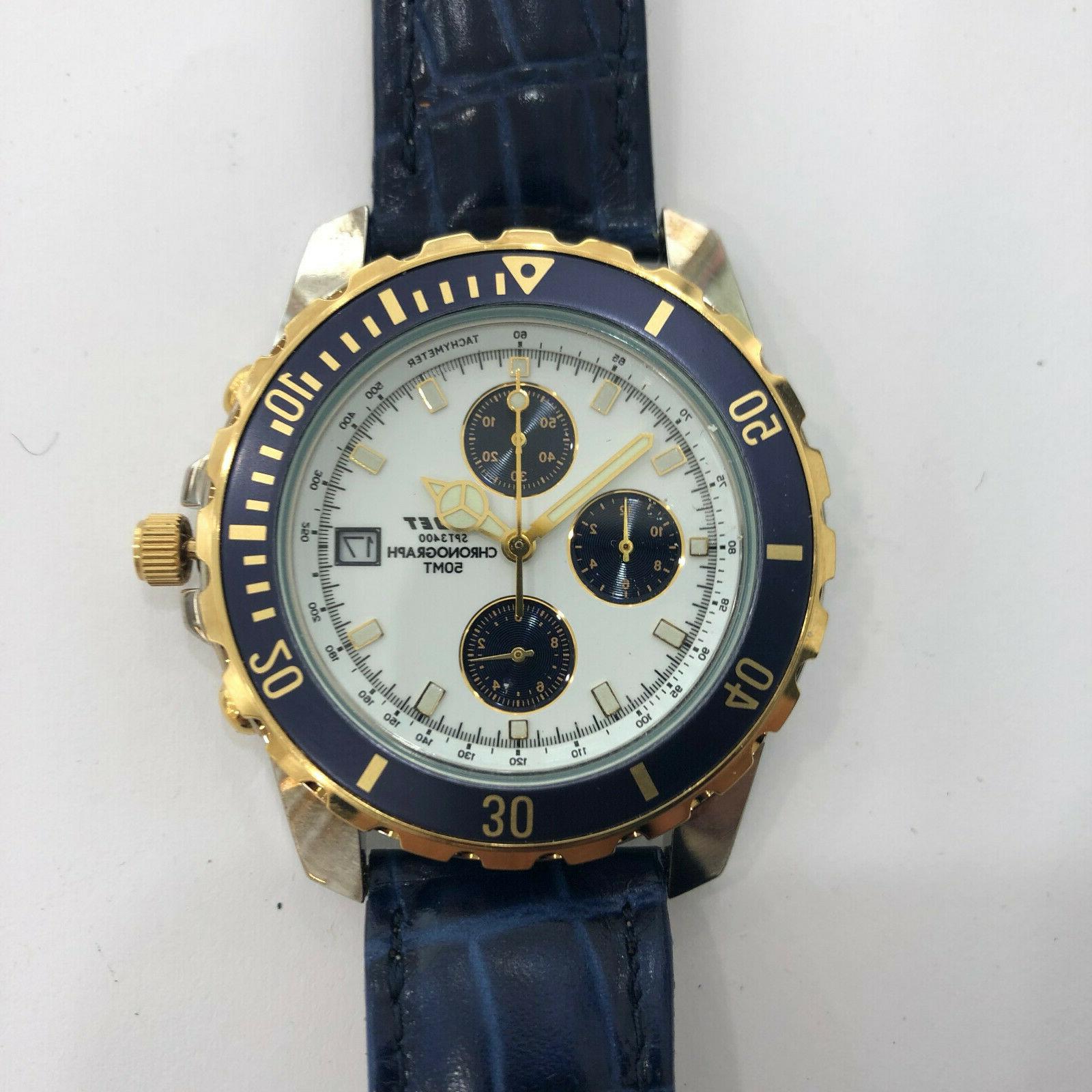 orologio uomo crono scuba sub 50 mt