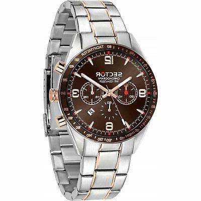 orologio uomo cronografo 770 brown