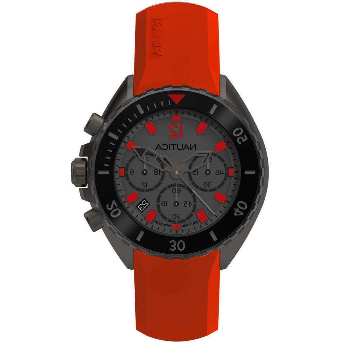 orologio uomo cronografo cinturino silicone napnwp004 chrono