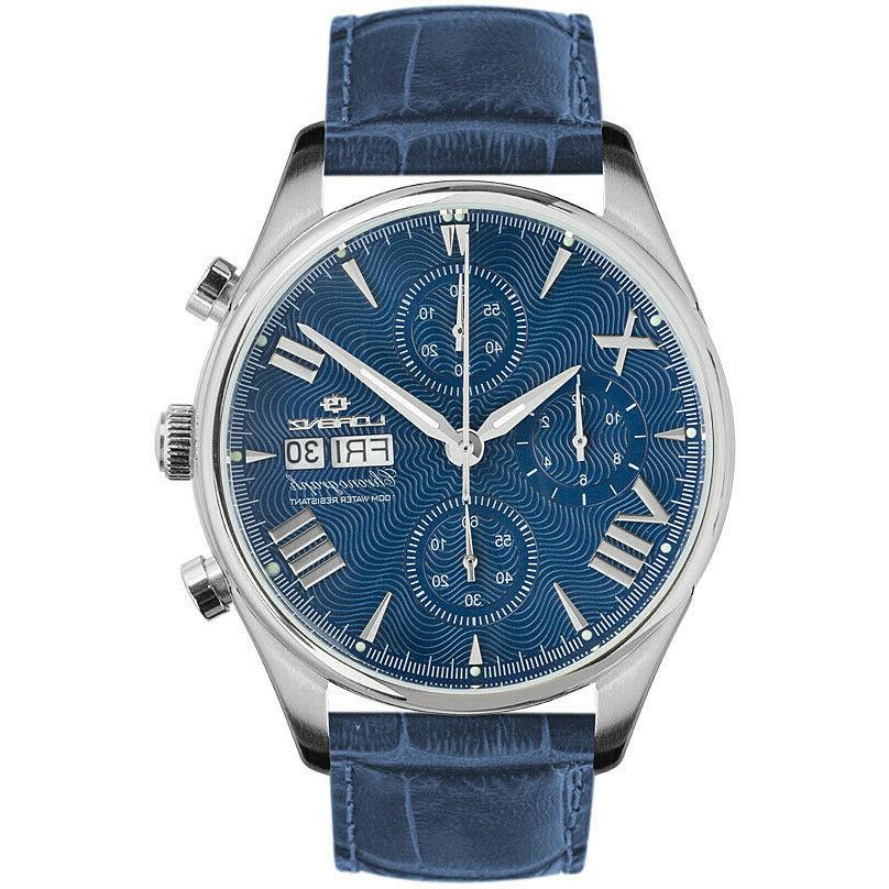 orologio uomo cronografo collezione 1934 blue 030110dd