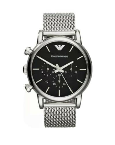 orologio uomo cronografo emporio armani ar1811 maglia