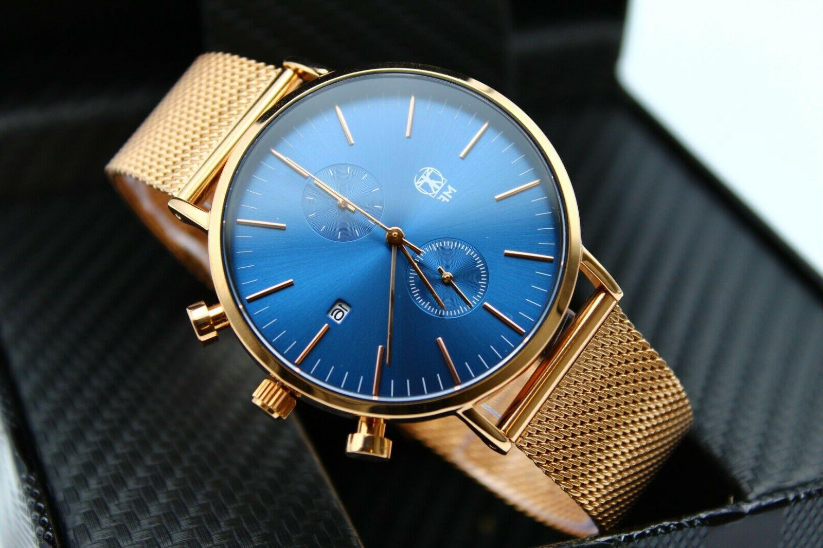 orologio uomo cronografo movimento epson cinturino in