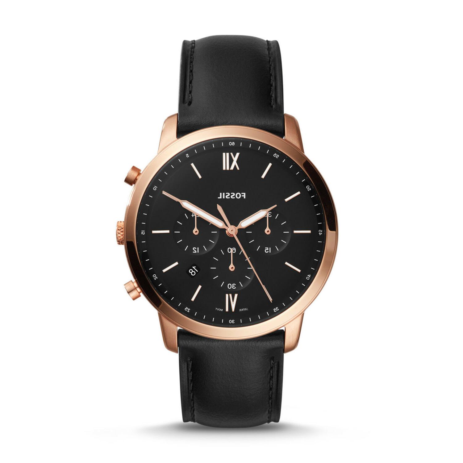 orologio uomo cronografo neutra fs5381 in pelle