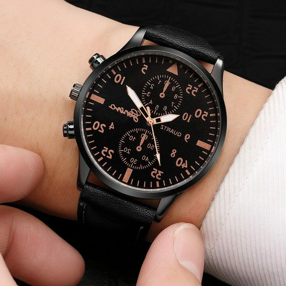 orologio uomo donna geneva analogico quarzo ecopelle