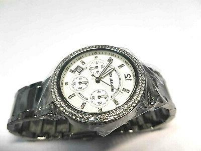 orologio uomo donna sconto zirconi acciaio