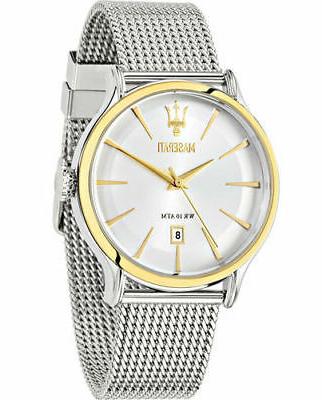 orologio uomo epoca maglia milano acciaio design