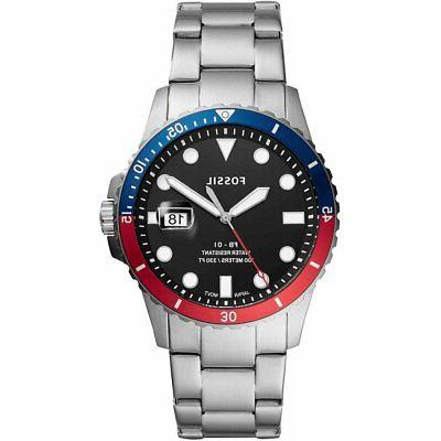 orologio uomo fb 01 fs5657 bracciale acciaio