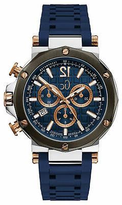 O Uomo Gc Watches Spirit Y53007g7mf Di Gomma Blu,