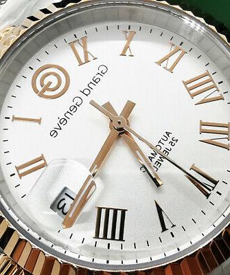 orologio uomo geneve acciaio movimento automatico citizen