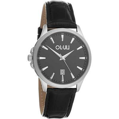 orologio uomo groove tlj1078 vera pelle nero