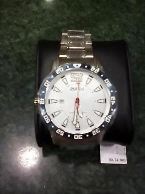 orologio uomo in acciaio solo tempo nuovo