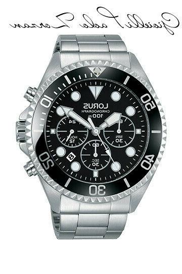 orologio uomo in acciaio sport cronografo rt319gx9