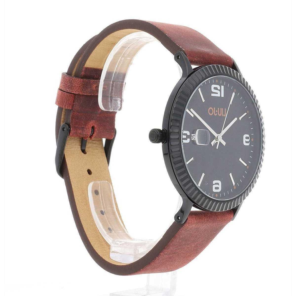 orologio uomo jagged tlj1453 cassa nero cinturino