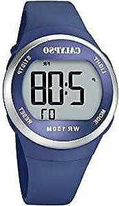 O Uomo Calypso K5786 3 Digitale Multifunzione 39 Grigio Blu 