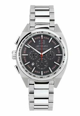 orologio uomo master bracciale in acciaio chrono