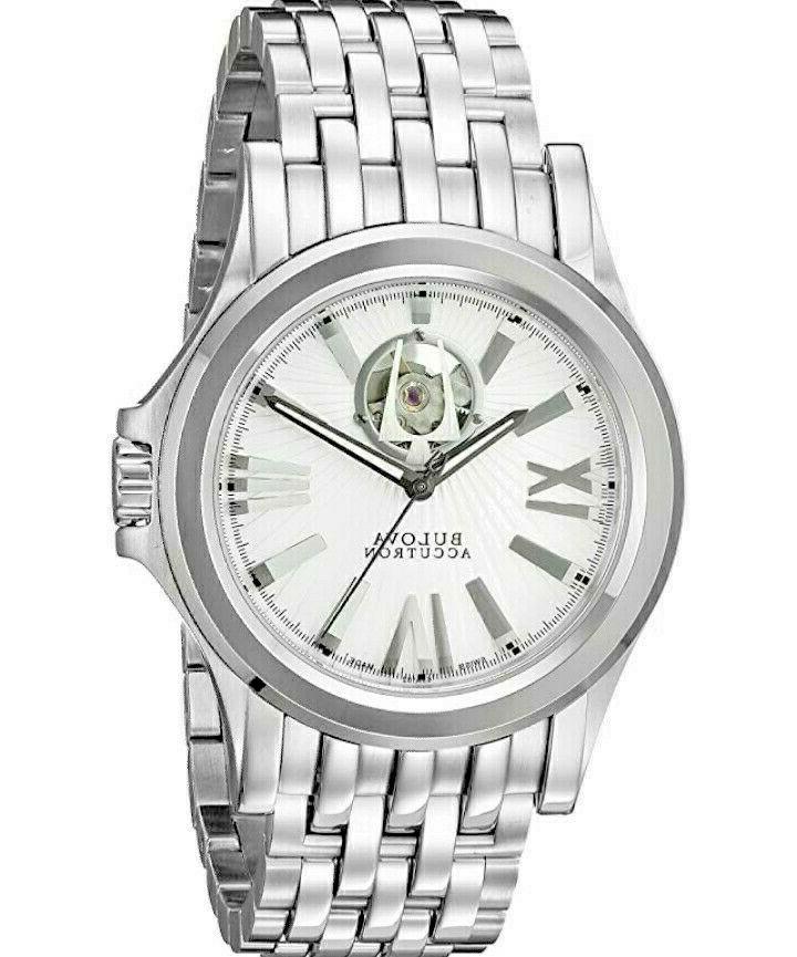 orologio uomo meccanico automatico cassa acciaio cinturino