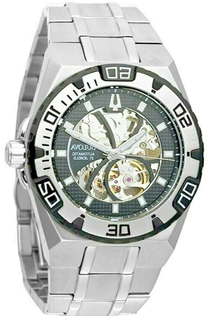 orologio uomo meccanico automatico cassa e cinturino