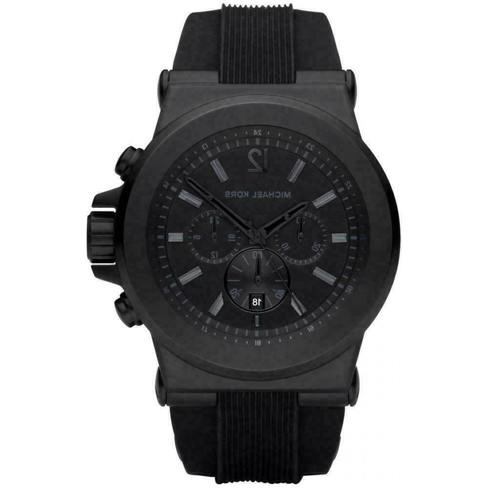 orologio uomo mk8152 crono nero nuovo ed