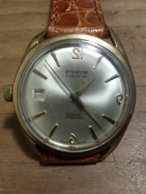 orologio uomo monvis 25 jewels 36mm automatico