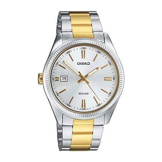 orologio uomo mtp 1302sg 7a bicolore acciaio