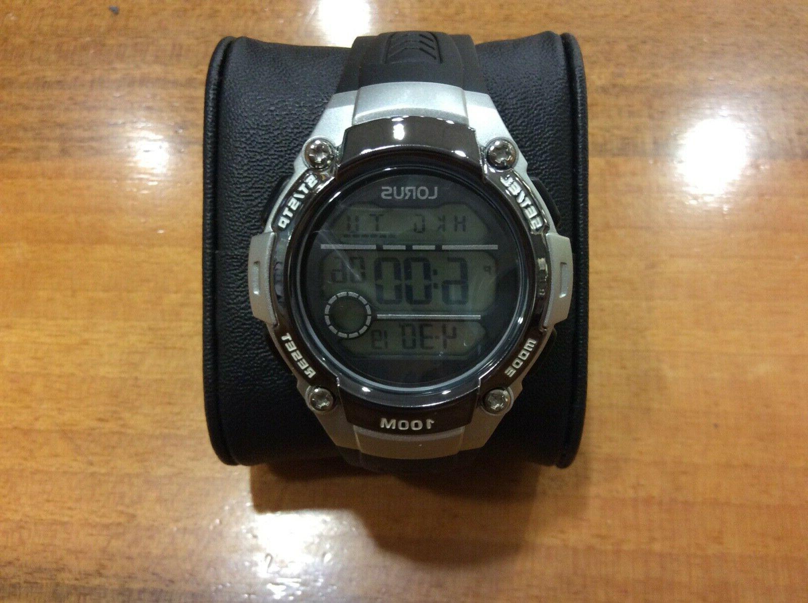 orologio uomo multifunzione digitale cinturino in gomma