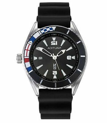 orologio uomo n83 cinturino gomma nero cassa