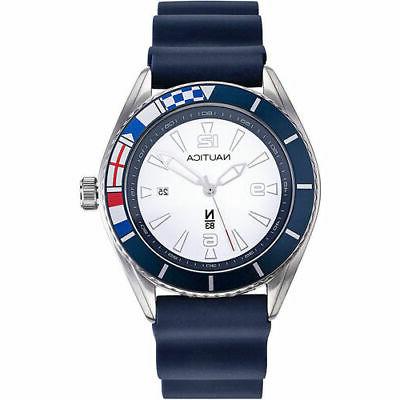 orologio uomo n83 cinturino in gomma blu