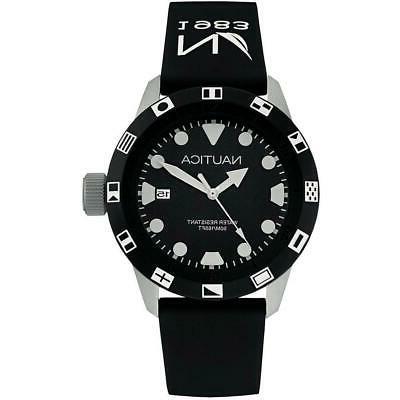orologio uomo nai09509g silicone nero sub 50mt