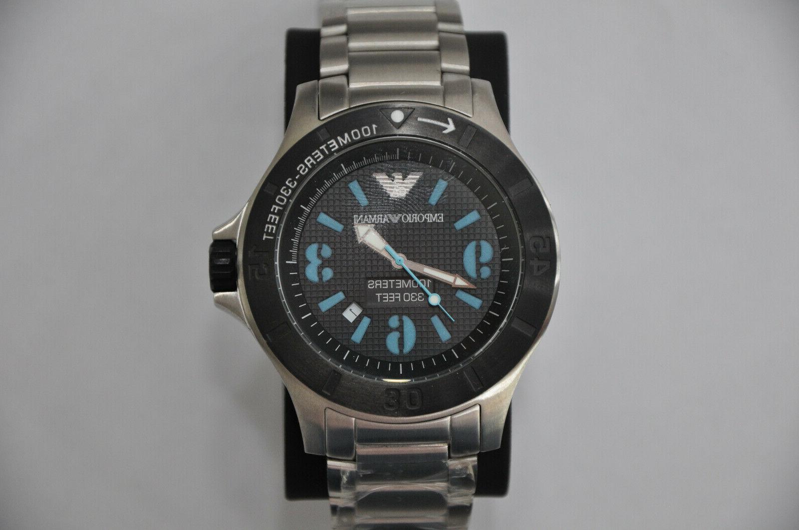 orologio uomo nuovo cassa e cinturino acciaio