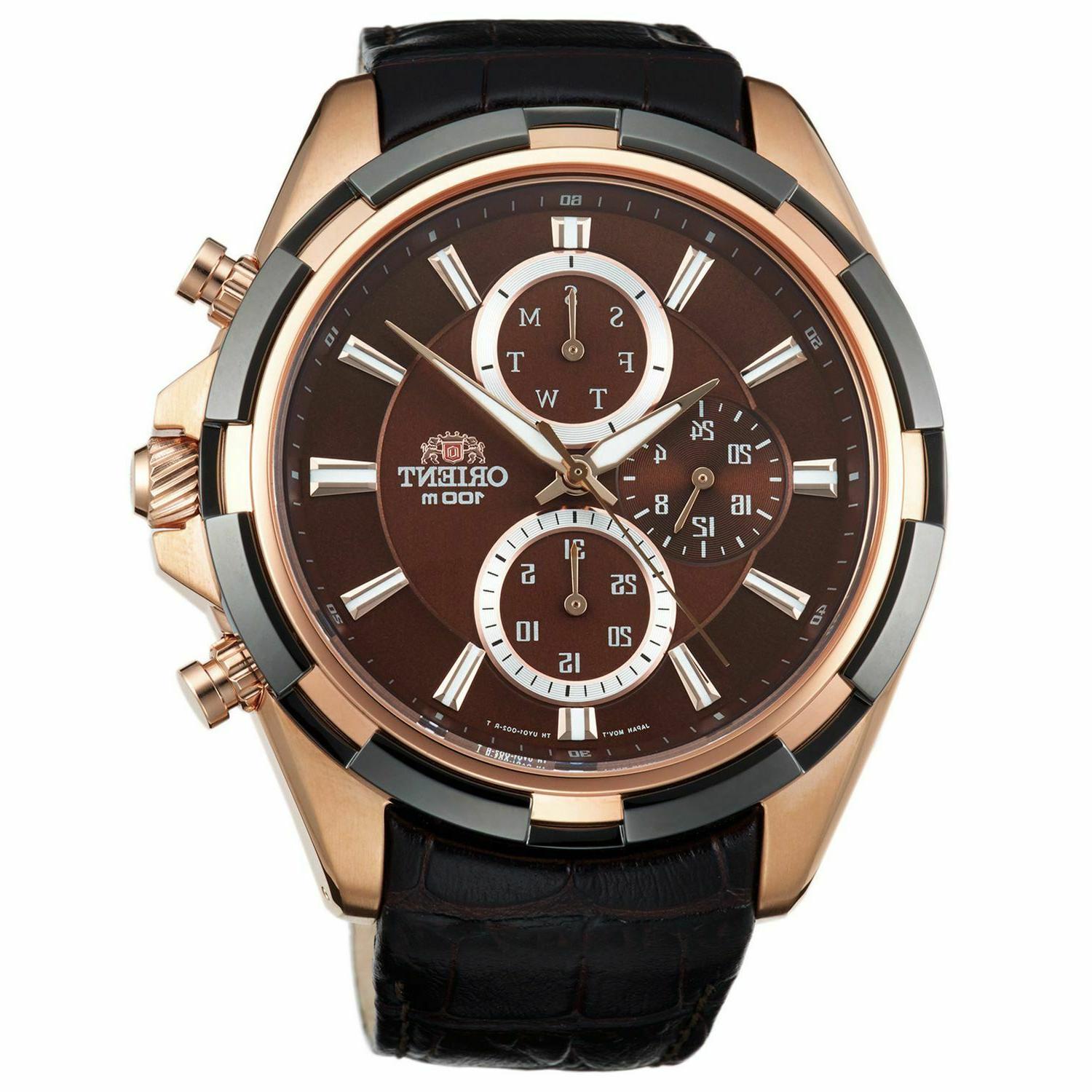 orologio uomo pelle nero al quarzo analogico