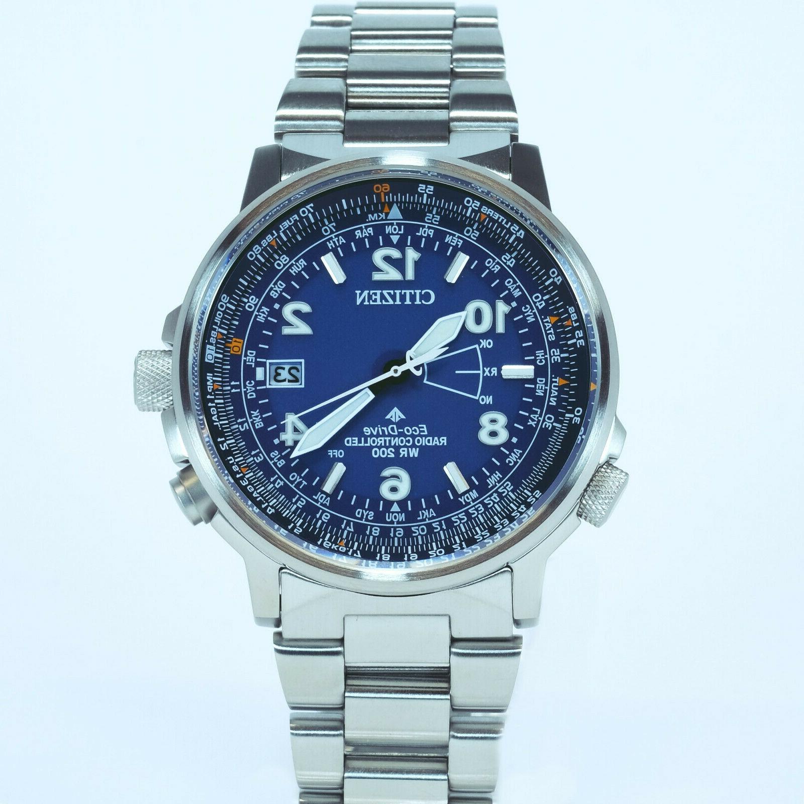 orologio uomo promaster pilot radiocontrollato eco drive