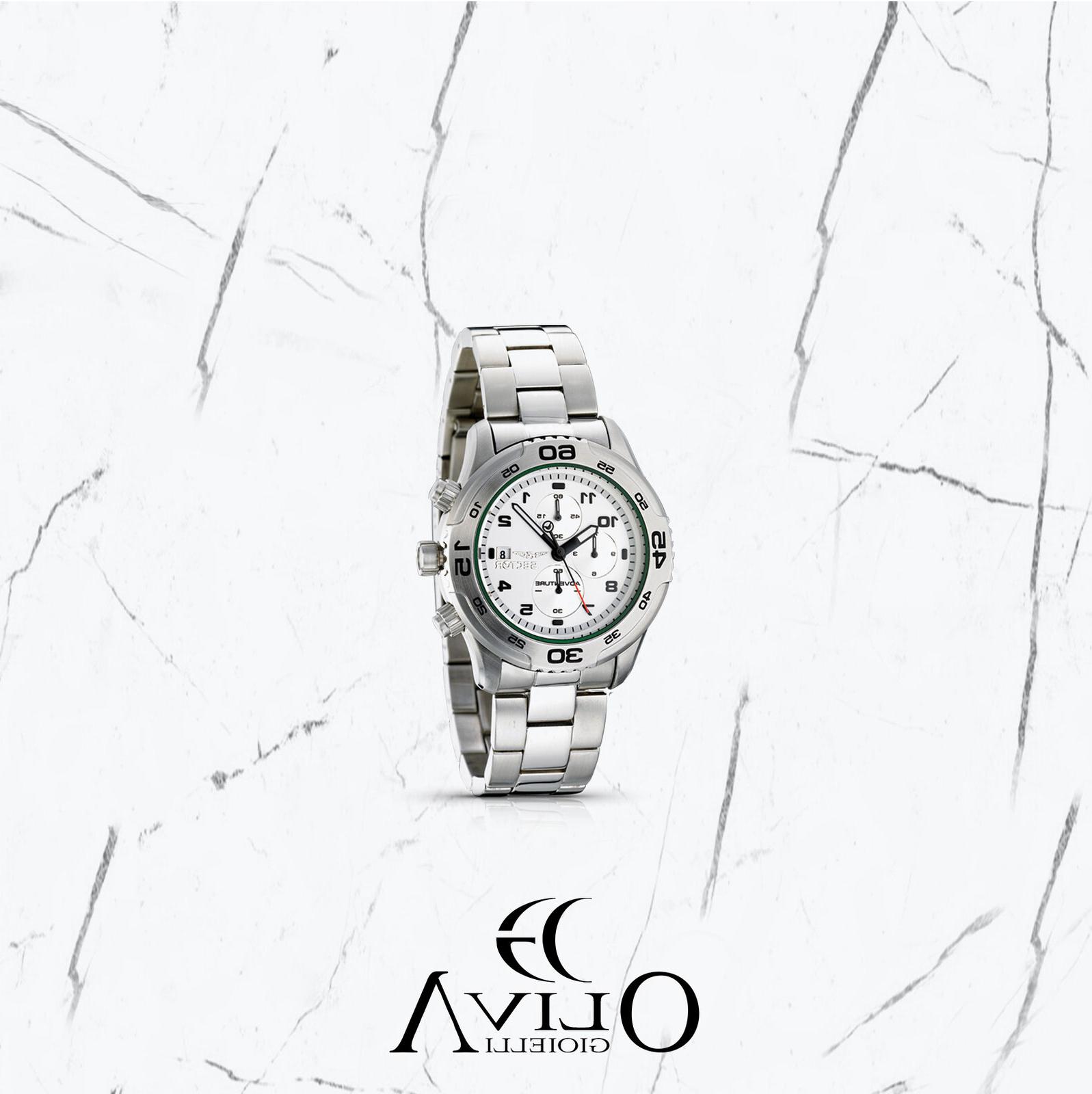 orologio uomo quarzo acciaio crono r3273698045