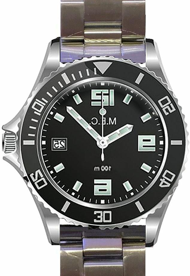 orologio uomo quarzo acciao militare vintage subacqueo