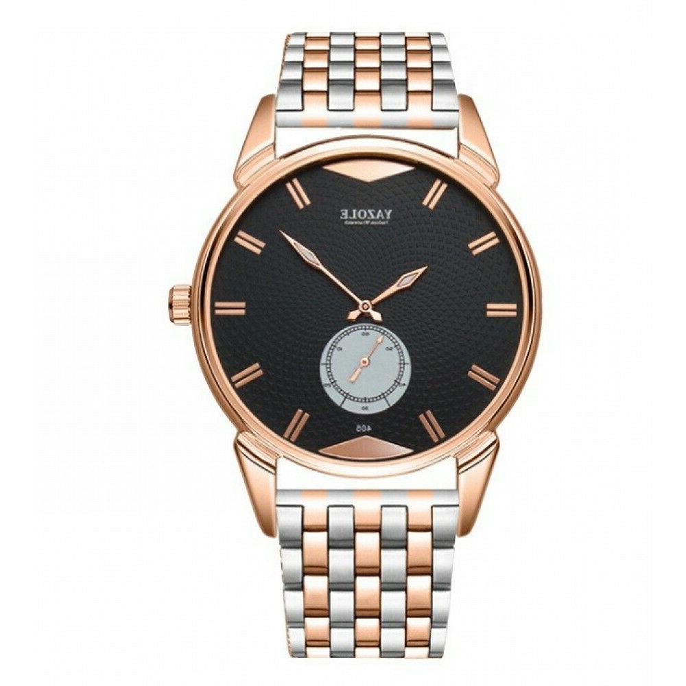 orologio uomo rame polso al quarzo in