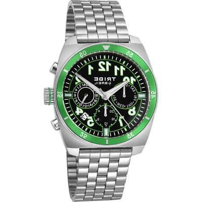 orologio uomo rise ew0173 multifunzione acciaio nero