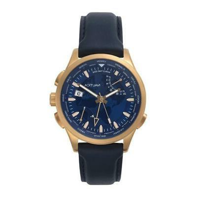 orologio uomo shanghai napshg002 gmt vera pelle