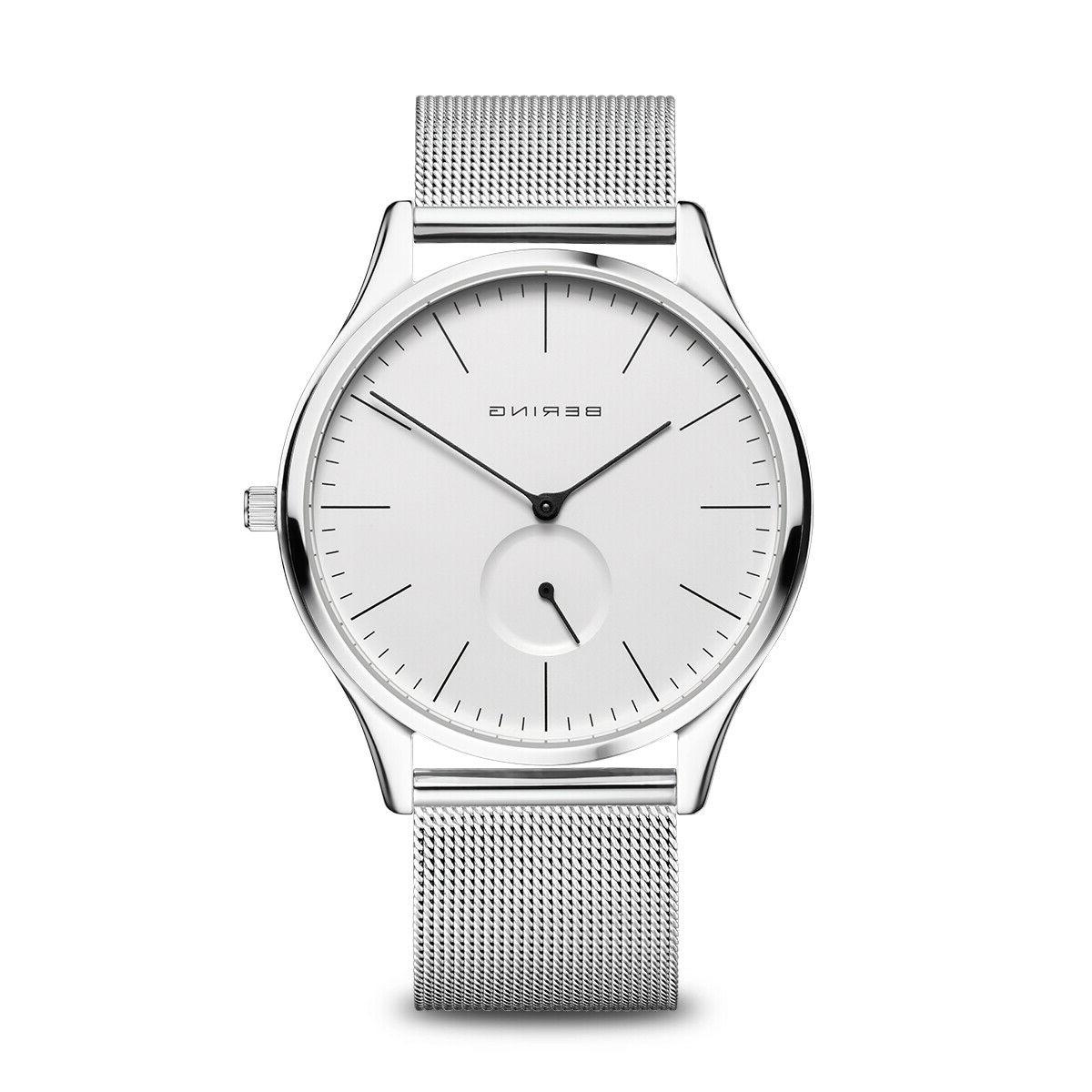 orologio uomo slim classic acciaio 16641 004