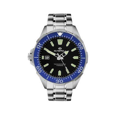 orologio uomo sub diver 10200bb bracciale acciaio