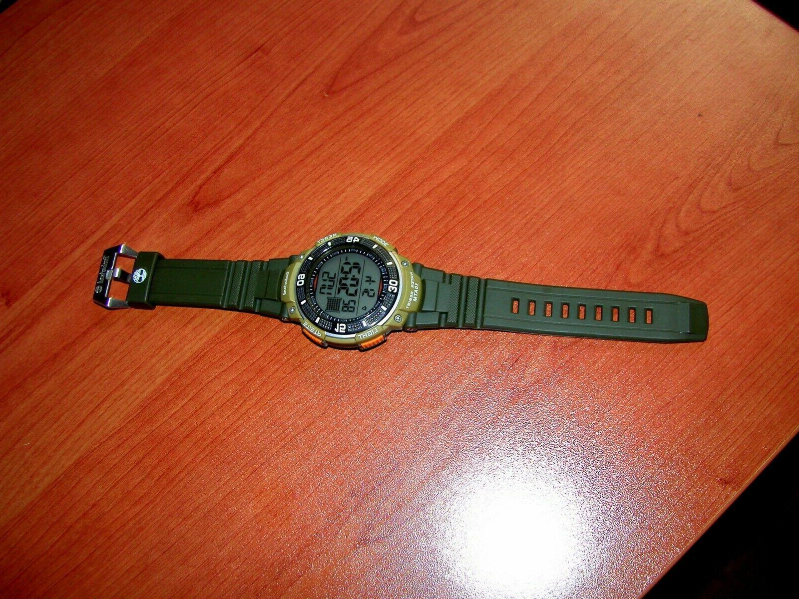 orologio uomo tattico outdoor water resistant verde