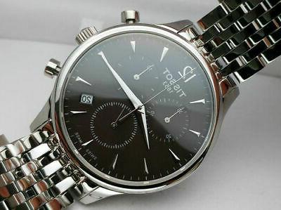 orologio uomo tradition cronografo in acciaio vetro
